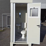 SANITÄRBLOCK S1 MIT WC UND WASCHBECKEN
